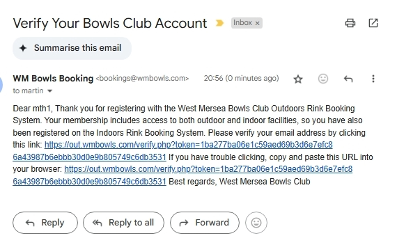 register email